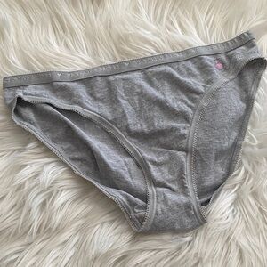 Victoria’s Secret Gray Cotton Bikini Panties